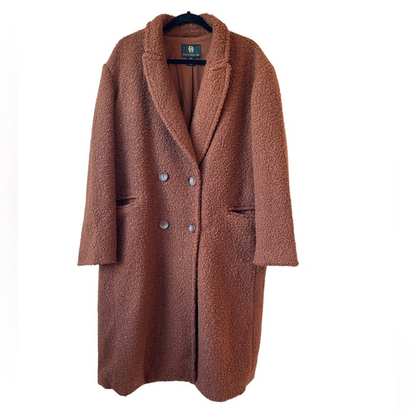 NWOT House of Harlow 1960 Rouland Teddy Trench Coat - Picture 2 of 7